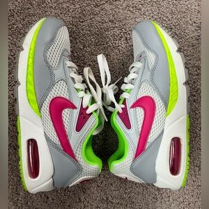 Nike Women's Gray, Pink & Lime green Sneakers